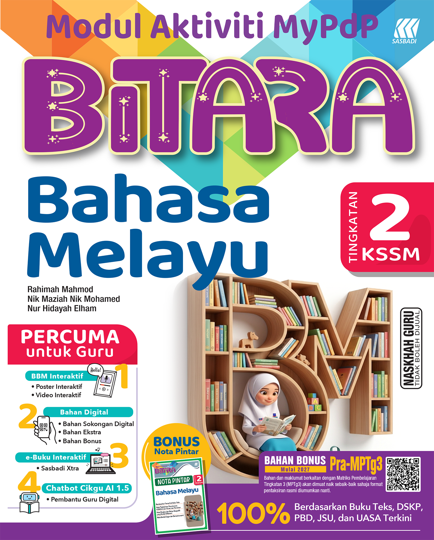 MyPdp Bitara Bahasa Melayu Ting. 2 Cover